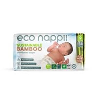 Eco Nappii Organic Nappies New Born(0-3kg) - Single Sprout